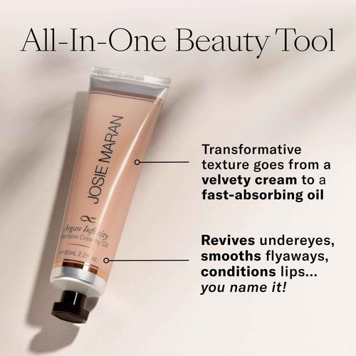 Josie Maran Whipped N' Ready to Glow Body Care Set - Includes Argan Intensive Creamy Oil, Face Cream & Body Butter - Nourishes, Hydrates & Firms Skin - Radiance-Boosting Gift Set (3 Count)