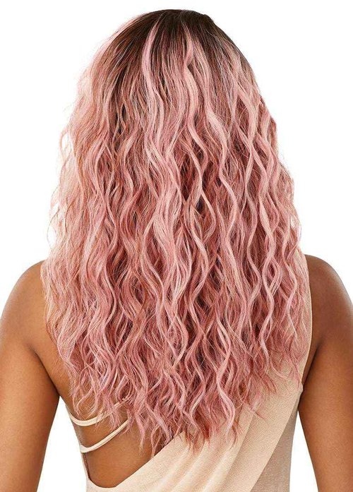 Outre Lace Front Wig - Melted Hairline - Caress (DR2/FROSTED ASH BLONDE)