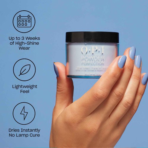 OPI Powder Perfection Clear Color Set | Color Setting Nail Dipping Powder | 4.25 oz