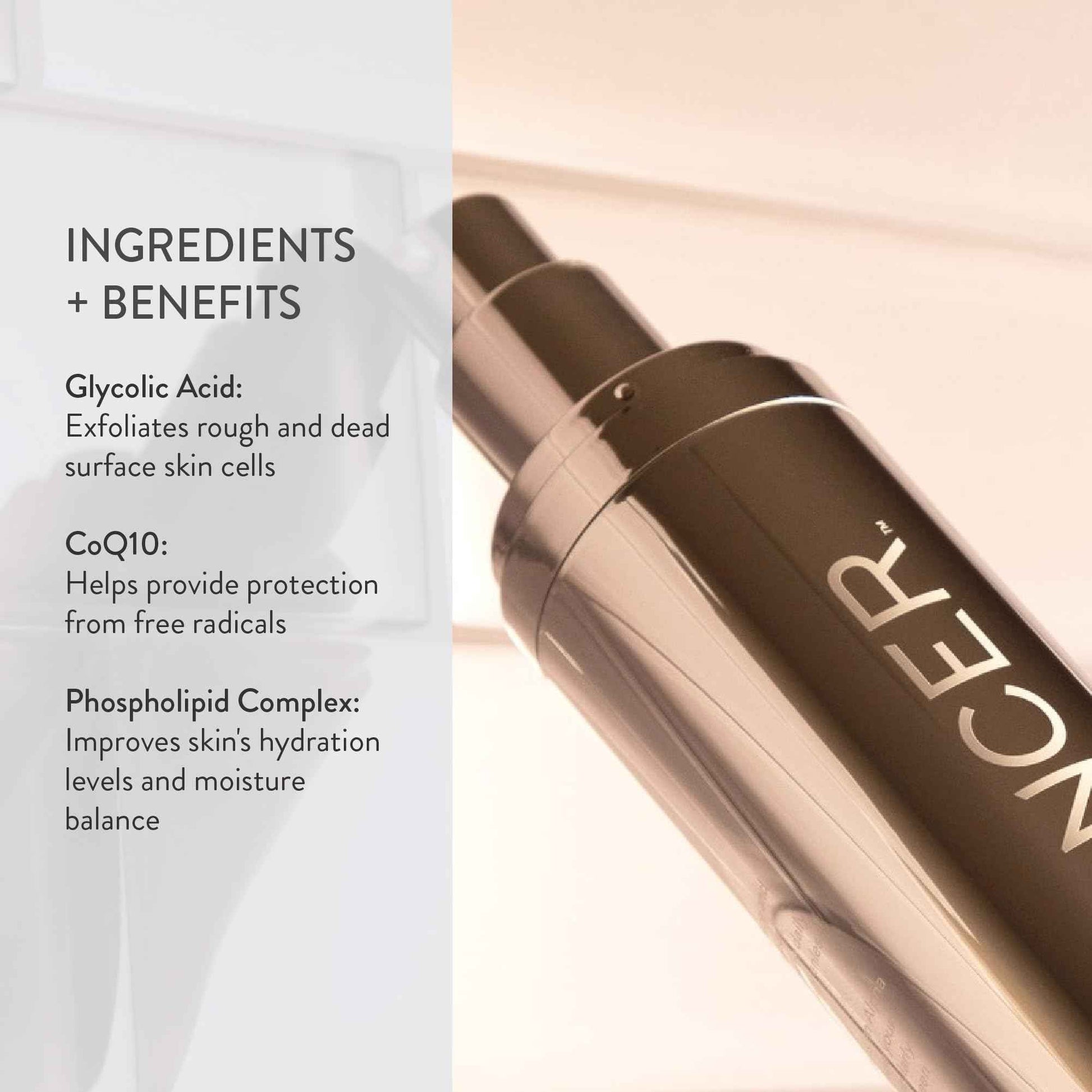 Lancer Skincare Retexturizing Treatment, Daily Moisturizing Cream with 10% Glycolic Acid, 1.7 Fl Oz