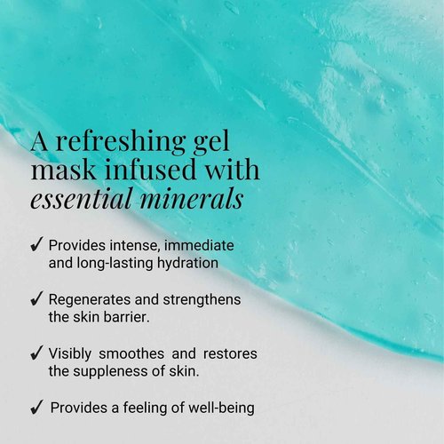 G.M. COLLIN Aqua Mask | Hydrating Facial Mask with Moisturizing Jelly Texture | Visibly Smoothes and Restores Suppleness