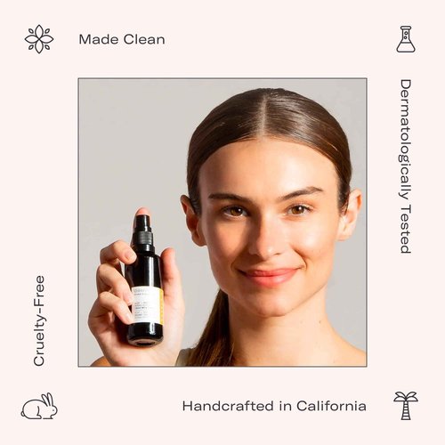 ODACITE Odacité Face Moisturizer Spray Mist - Aloe & Immortelle Hydra-Repair Facial Mist - Lightweight & Refreshing Anti-Aging Moisturizer for Mature, Dry, or Sensitive Skin, 1.69 fl. oz