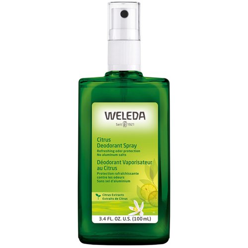 Weleda Deodorant spray, Citrus 3.4 oz (Quantity of 3)