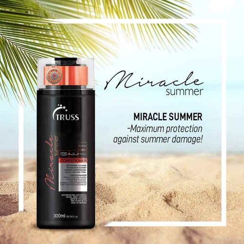 Truss Miracle Summer Mask Bundle with Miracle Summer Conditioner for UV Protection