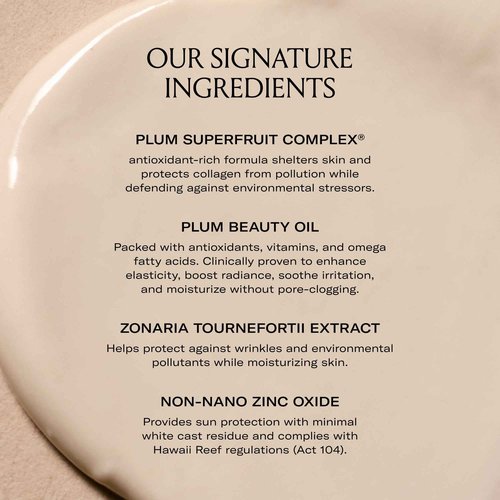 Le Prunier Plumscreen® SPF 31, 2oz Broad Spectrum UVA UVB HEV Protection, PA+++