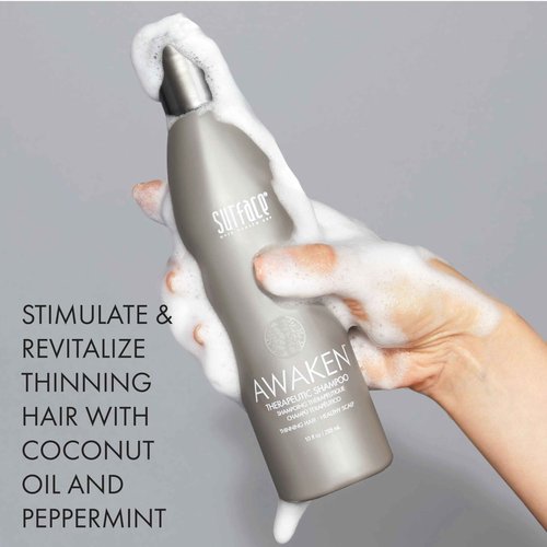 Surface Hair Awaken Therapeutic Shampoo & Conditioner Bundle, For Visibly Thicken, Strengthen Fine Hair, 2-Piece Set