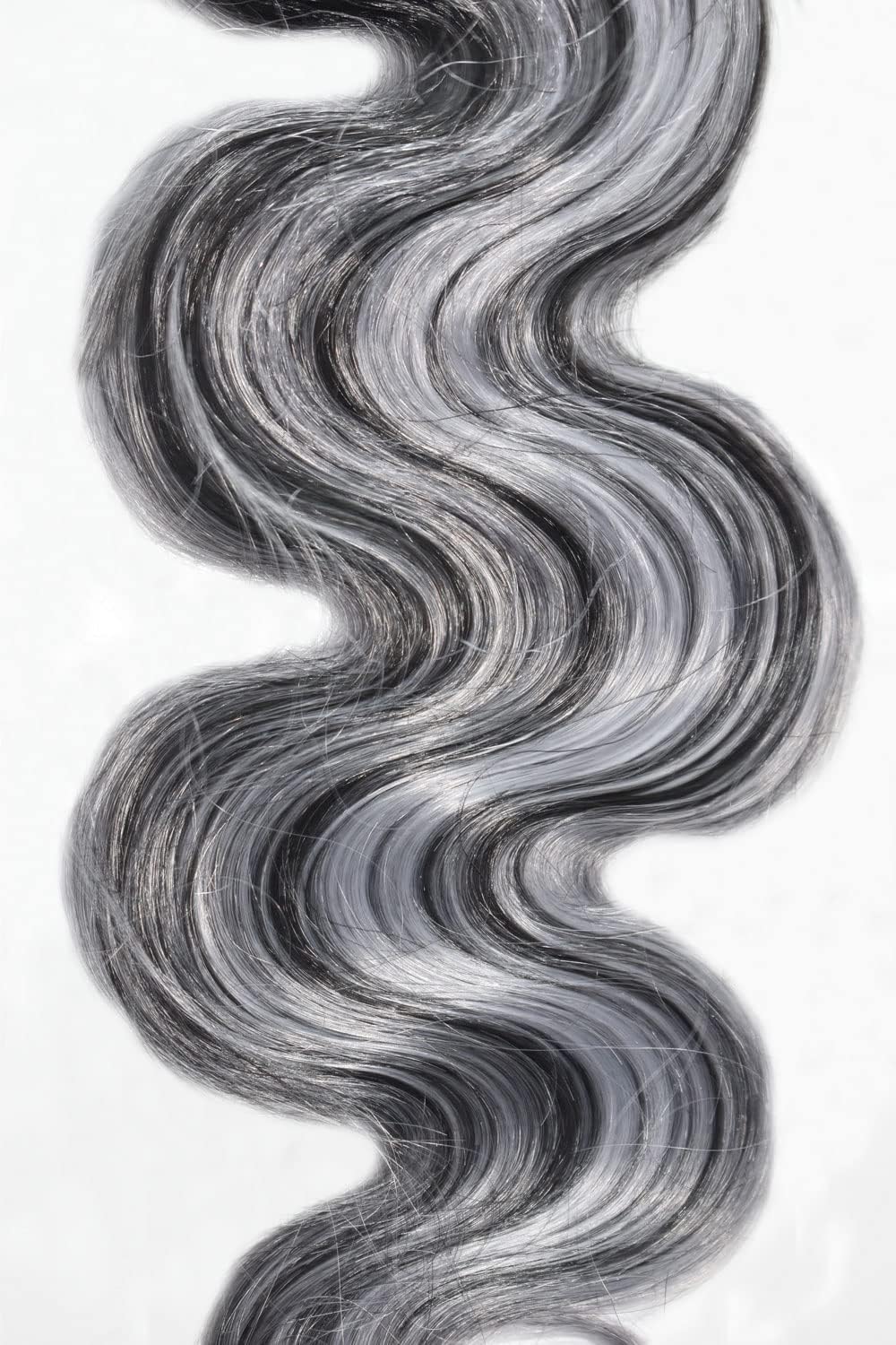 Habiliana Bundles Human Hair 16 18 20 Inch Body Wave P4/GREY Human Hair Bundles 11A Unprocessed Brazilian Virgin Quick Weave Hair Extensions for Black Women