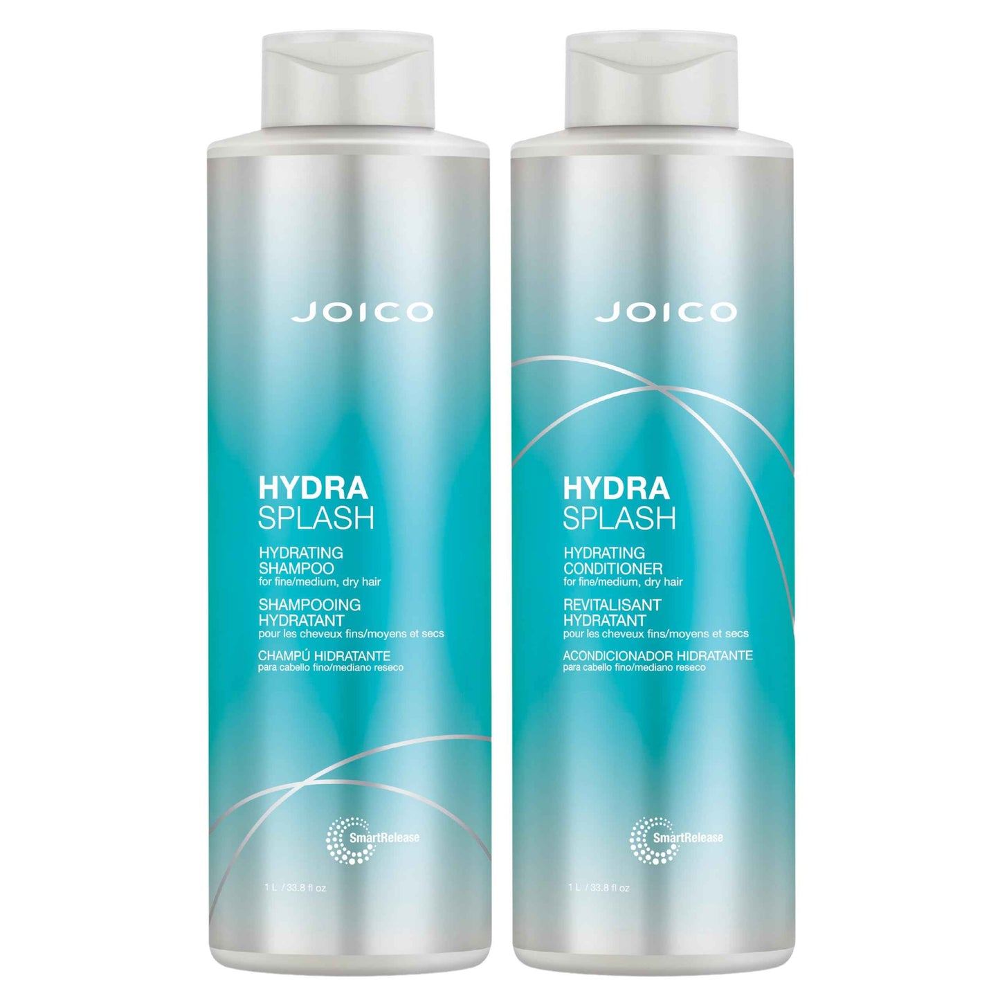 Joico HydraSplash Hydrating Shampoo and Conditioner For Fine Hair Set