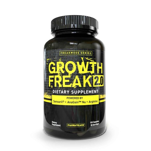 PharmaFreak Growth Freak 2.0 – 120 Capsules | Men’s Daily Hair & Wellness Support Formula