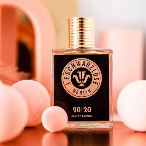 Schwarzlose 20-20 - Unisex EDP Spray Fragrance - Long Lasting and Captivating Perfume with Rose, Patchouli, Amber Wood, and Pink Pepper - Body Spray with Sparkling Feel Good Scent - 1.7 oz