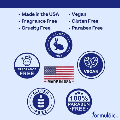 Formulaic™ Vitamin C, Retinol & Hyaluronic Acid Serums | Hydrates, Revitalizes, and Evens Skintone | Box Set of 3 Face Serums | Perfect Skincare Gift | 3 Fl Oz