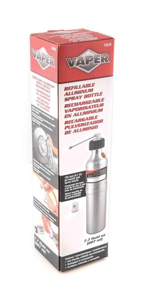 Vaper 19426 Refillable Aluminum Spray Bottle - 7.7 oz
