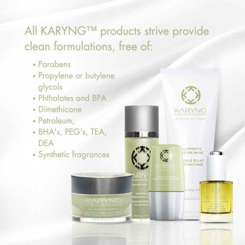 KARYNG Revitalizing Peptide Eye Cream, Organic Anti Aging Eye Cream, Targets Under Eye Puffiness, Fine Lines, Dry Skin and Dark Circles, Soothing Under Eye Treatment, 0.5oz