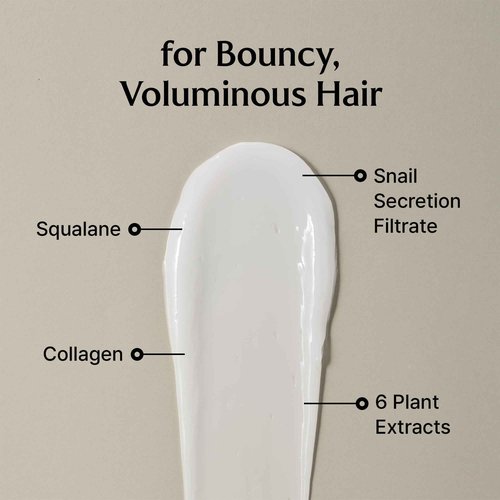 LADOR Snail Sleeping Hair Ampoule Serum - Intensive Overnight Leave-In Mask - Treatment for Frizzy Dry Damaged Thinning Hair Korean Haircare