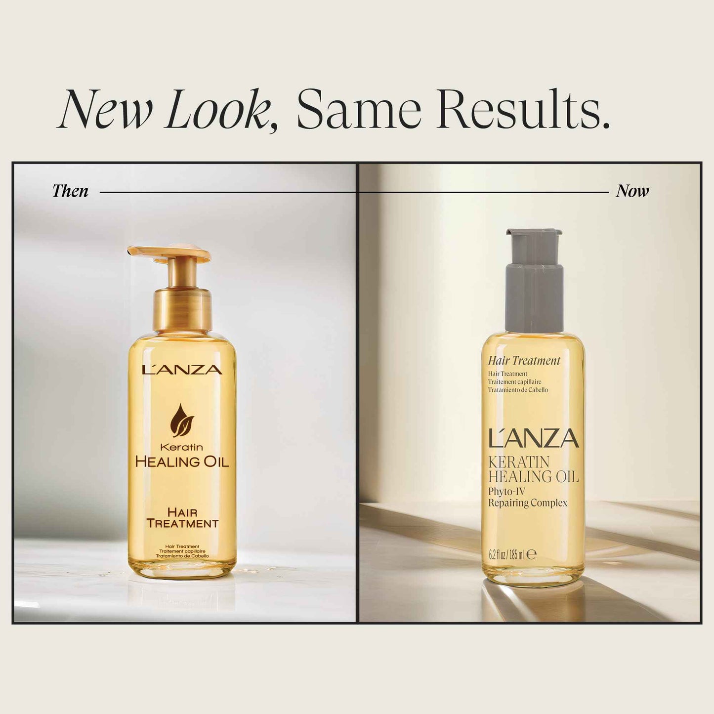 L'ANZA Keratin Healing Oil Hair Treatment, Hair Oil Revives & Nourishes Dry Damaged Hair & Scalp, Sulfate Free with Phyto IV Complex, Cruelty Free Volumizing Hair Care with UV Protection (6.2 Fl Oz)