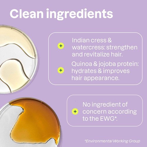 ATTITUDE Moisture Rich Hair Shampoo, EWG Verified, For Dry and Damaged Hair, Naturally Derived Ingredients, Vegan and Plant Based, Quinoa and Jojoba, 32 Fl Oz (Pack of 6)