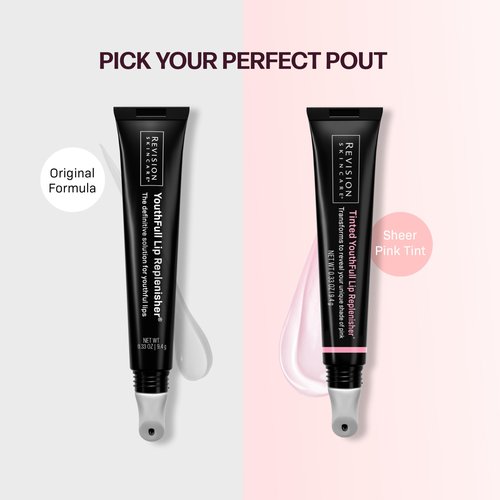 Revision Skincare YouthFull Lip Replenisher, Moisturizing Lip Plumper with Hyaluronic Acid, Volumizing, Plumping and Anti Aging, 2 Pack - 0.33 Ounce
