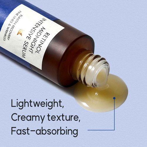 Dermanex DANIQUE Retinol Midnight Intensive Serum - Stem Cell Advanced Solution for a Youthful Look and Wrinkle Care - 30ml, Korean Skin Care Beauty Serum Booster
