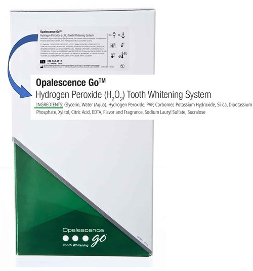 Opalescence Go 10% - Prefilled Teeth Whitening Trays Kit (10 Treatments) - 10% Hydrogen Peroxide - Mint Made by Ultradent Products. Go Teeth Whitening Kit -Mint- GO10-5193-1