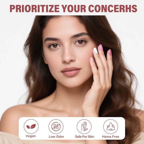 EBANKU 60 Colors Gel Nail Polish Set Same Color Same Bottle with No Wipe Base Top Coat Soak Off Gel Polish Kit Nail Art Manicure Salon DIY at Home for Women