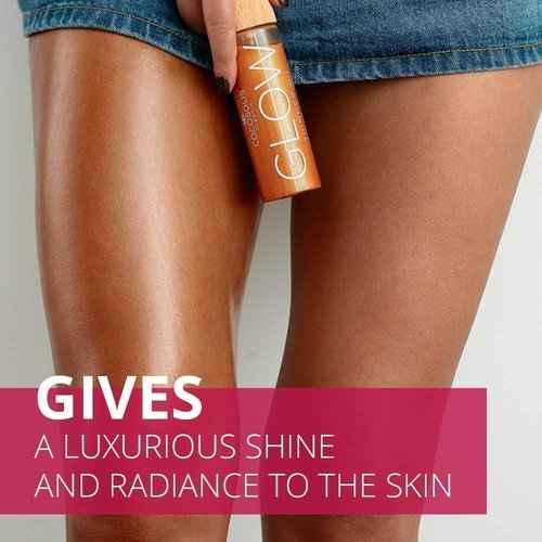 COCOSOLIS Bio Body Oil Bundle – Choco Tanning Oil and Glow Body Shimmer Lotion - Get a Healthy, Glowing, and Longer Lasting Tan