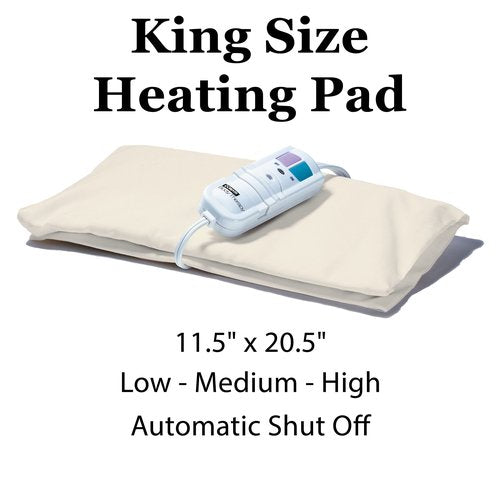 Baar Castor Oil Packs Kit: Heating Pad with Auto Shut Off; Cold Pressed, Cold Processed, Hexane Free, Palma Christi Castor Oil; Reusable, Unbleached Wool Flannel Cloth; & Disposable Castor Oil Packs