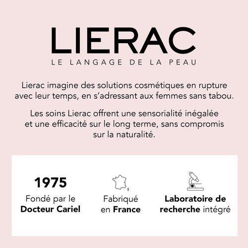 Lierac Under Eye Cream for Dark Circles - Firming with Gentian and Niacinamide, Tightens & Smoothes Wrinkles, Reduces Puffiness and Bags, Balm Texture, 20ml