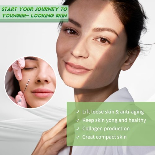 elves Pdo Threads for Face Lift/Whole body lifting Pdo Multi Threads L-Type Blunt 16pcs PDO Mono Threads 23G38mm Collagen Threads for Face Skin Tightening