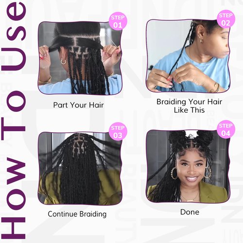 IDN BEAUTY Pre Divided Human Braiding for Boho Braids Hair Extensions, 22 Inch 100g Natrual Black Deep Wave Human Hair for Braiding Bohemian No Weft 12A Virgin Brazilian Wet and Wavy