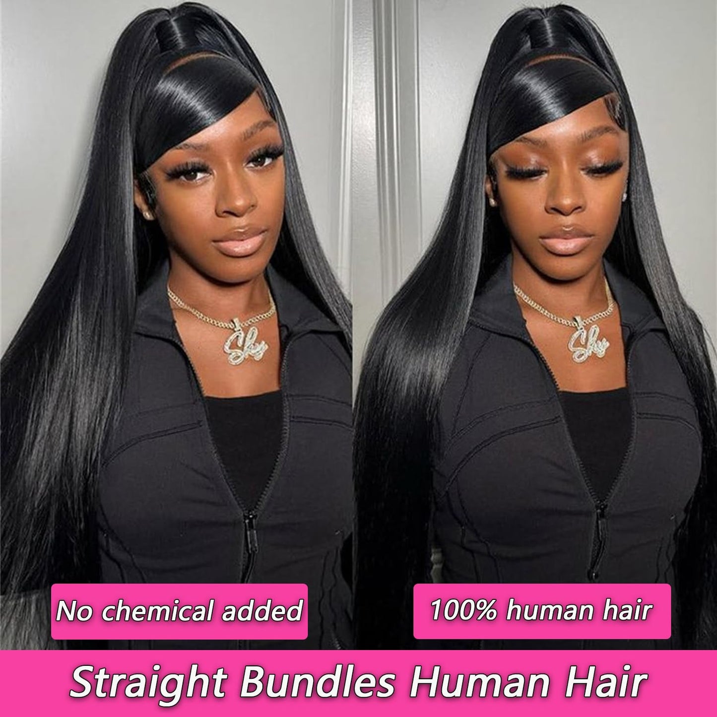 12A Human Hair Bundles 22 24 26 Inch Straight Bundles Human Hair 100% Brazilian Hair Extensions Quick Weave Raw Natural Black