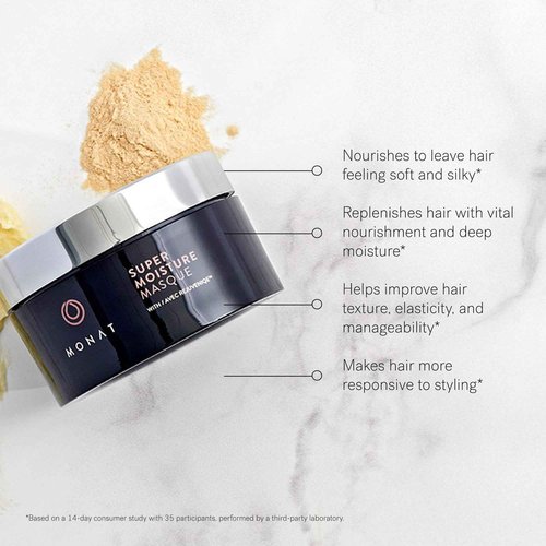 MONAT Super Moisture Masque for Hair – Advanced Hydration for Soft, Silky Hair – Smart Moisturizing Blend – Weekly Ritual for Lustrous Shine