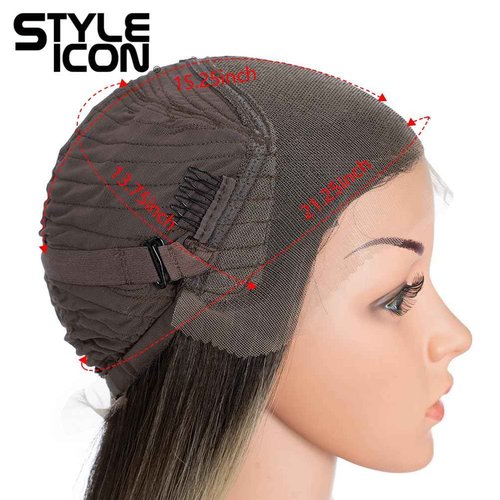 Style Icon 36” Super Long 13x4 Lace Wig Easy-360 Lace Frontal Wigs Free Part Lace Front Wigs with Baby Hair (36“, NTSN4/UN9/12R)