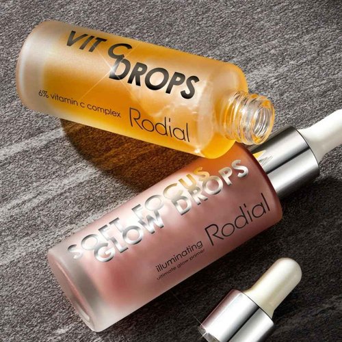 Rodial Vit C Booster Drops 1fl.oz, Brighten and Renew, Rejuvenating Lightweight Vitamin C Face Serum, High Performance Formula with Vitamin B5 and Babassu Oil, Radiance and Luminosity Boost