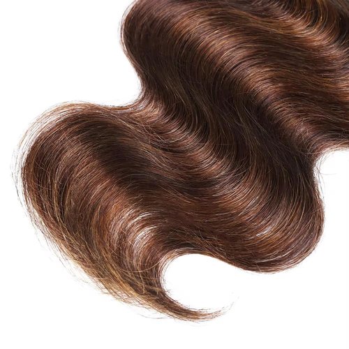 #4 Human Hair Bundles Brown Body Wave Bundles 24 26 28 inch Highlight Bundle Human Hair Ombre Brown Bundle P4/30 Color