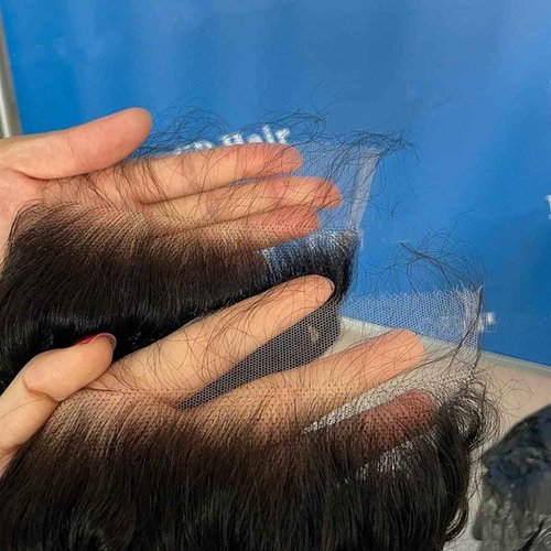 BEEOS 5x5 Skinlike Real HD Lace Closure, 0.10mm Ultra-thin Invisible HD Lace Single Knot Pre-Plucked Brazilian Human Hair Closure Natural Color 14 Inch