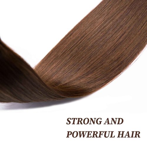 ManeMajesty Clip in Hair Extensions Real Human Hair for White Women Dark Brown,100% Natural Premium Remy Human Hair 16 Inch 10pcs 85g/Set,Straight Clip Hair Extensions with Double Weft