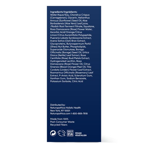 Naturopathica Vitamin C Revitalizing Lotion, Lightweight Daily Facial Moisturizer for All Skin Types, Hydrating Face Lotion for Men and Women, 1.69 fl oz