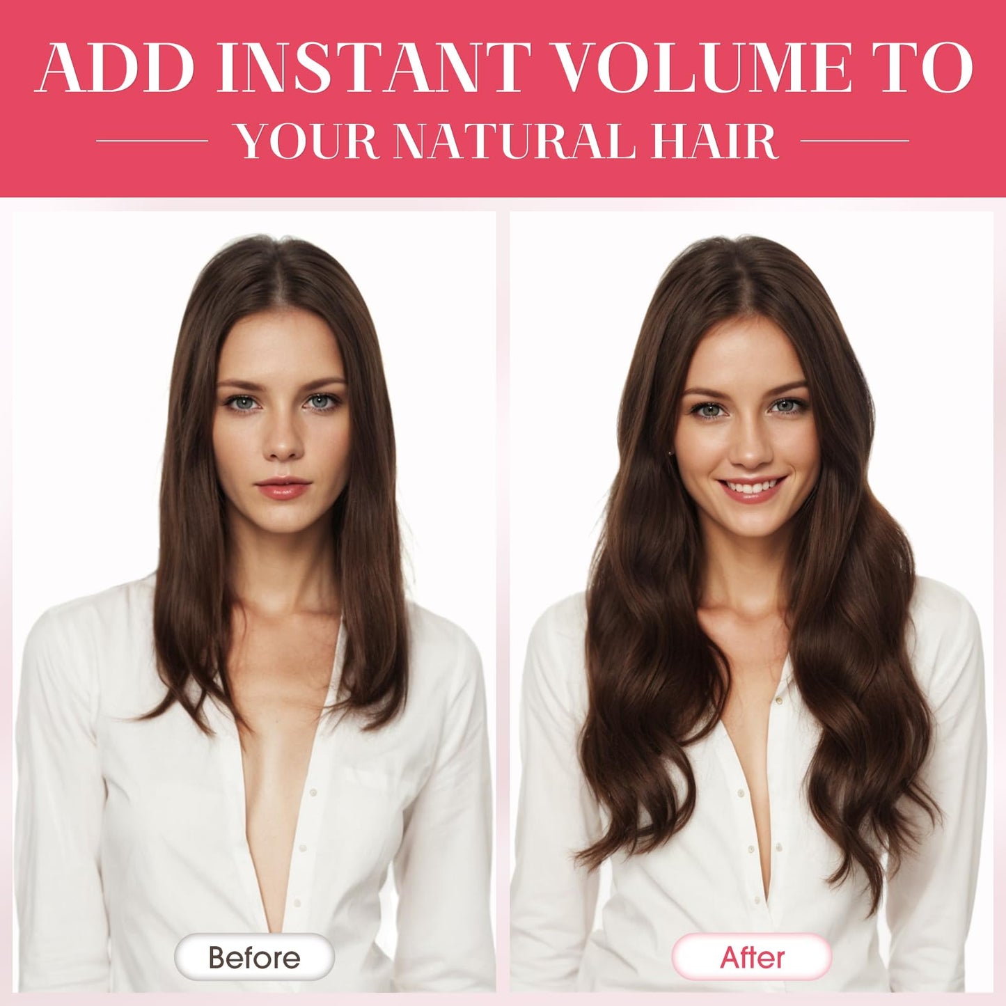 MY-LADY Clip In Hair Extensions Real Human Hair 20 Inch 8pcs Remy Real Hair Extension Clip ins #99J Burgundy Wine Red 105g Silky Straight Full Head Soft Natural Extension