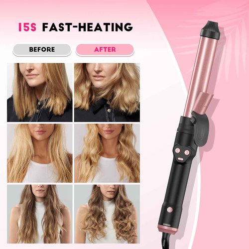 Automatic Curling Iron with 3 Attachments