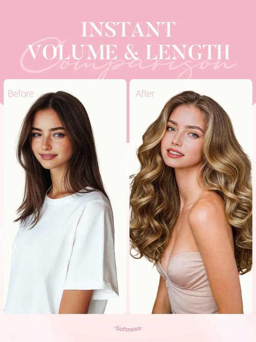MAXITA Invisi Edge Tape in Hair Extensions Human Hair 16 Inch 50g 20pcs Balayage Dark Brown to Chestnut Brown Seamless Invisible injected tape in hair extensions Silky Smooth