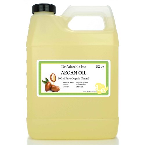 Dr Adorable - 32 oz - Argan Marrakesh Oil - 100% Pure Natural Organic Cold Pressed