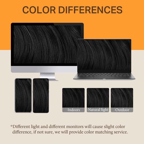 DOORES Hair Extensions Real Human Hair, Jet Black 120g 22 Inch, Wire Hair Extensions Adjustable Size Straight Long Hair Extensions Remy Hair Invisible Hairpieces for Women