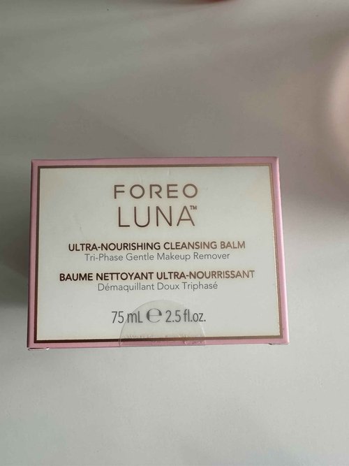 FOREO LUNA Nourishing Cleansing Balm - Gentle Waterproof Makeup Remover - Waterless Oil Cleanser - Eye Makeup Remover - Vegan - Cruelty & Fragrance-Free, Eco-Friendly - 2.5 fl. oz