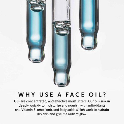 HERBIVORE Lapis Balancing Facial Oil with Blue Tansy + Squalane, Safe for Acne-Prone Skin | Helps Soothe Redness + Balance Oil Production, Lightweight, Non-Comedogenic, Plant-Based, 50 mL / 1.7 oz