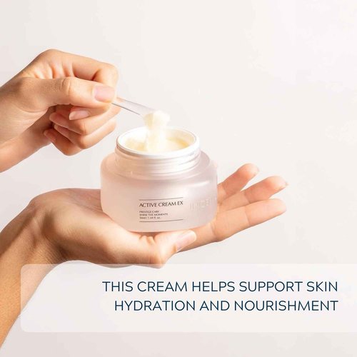 Incellderm Active Cream 50ml - Strengthen Skin Barrier, Plant Stem Cell, Intense Moisturizing, All Skin Types, K-Beauty, Made in Korea