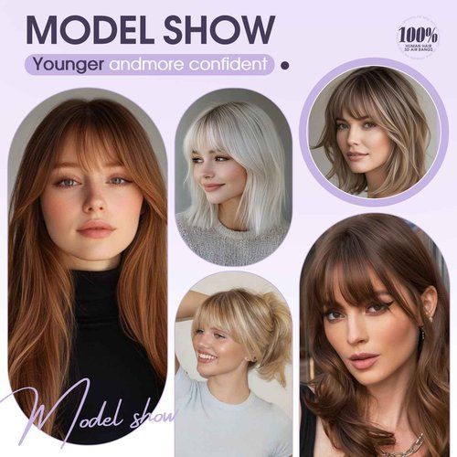 EonLuxe Hair Topper for Women with Thinning Hair, Lightweight & Add Volume Hairpiece for White HairRoots Cover, Changing Hairstyle, Trendy and Comfortable Design