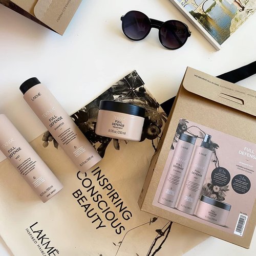 LAKMÉ Teknia Full Defense Shampoo, Protective Shampoo for Pollution & UV Rays, 33.8 Fl Oz