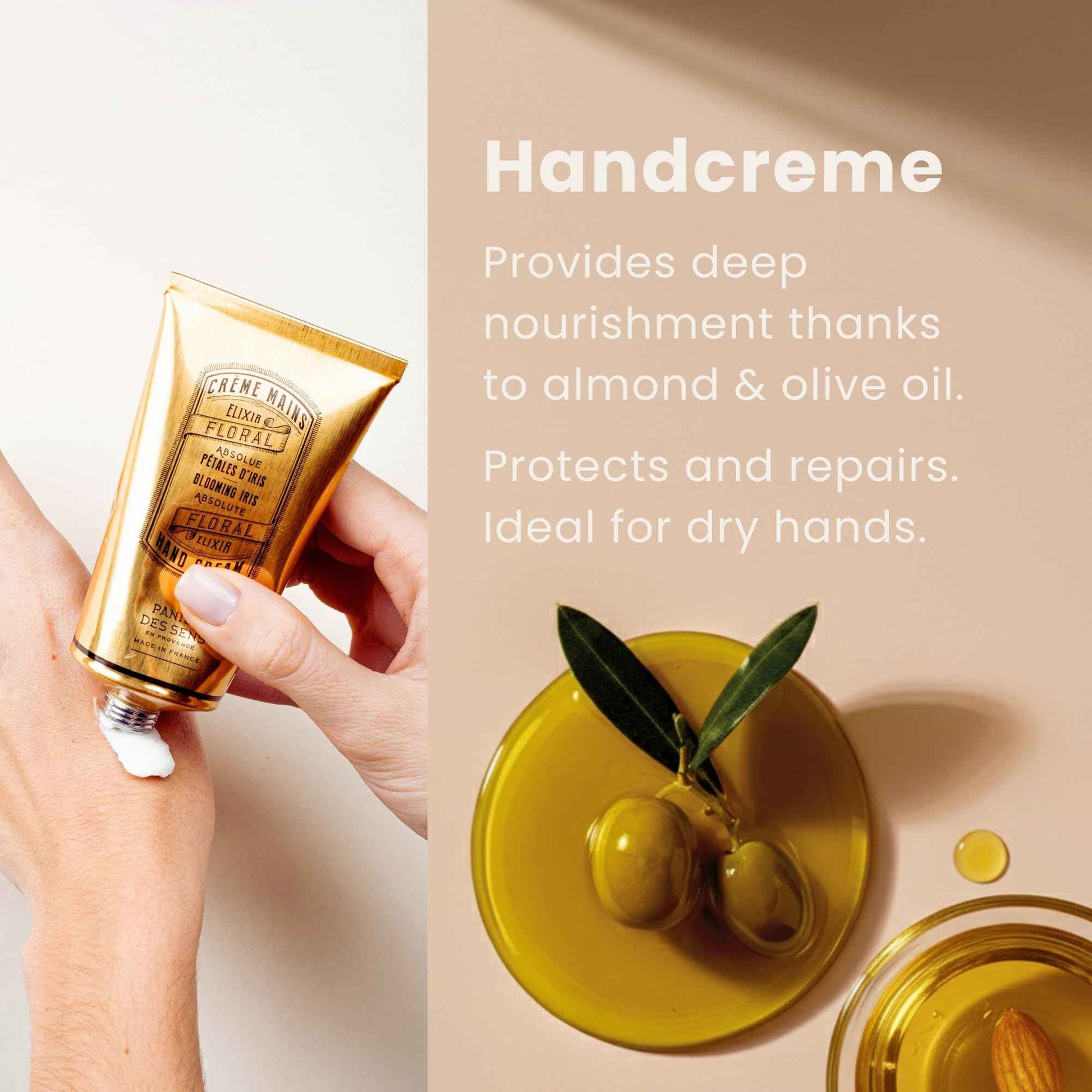 Panier des Sens - Orange Blossom Gift Set for Women - Roll On Perfume + Hand Cream + Bar Soap - Thank you, Birthday Gift for Her - Self Care Kit with 96% Natural Ingredients - Skin Care Set