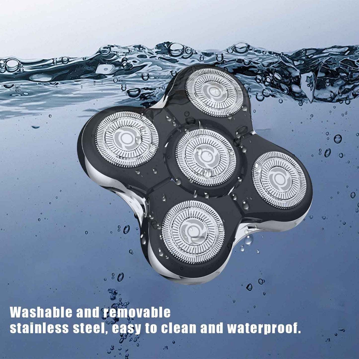 3Pack Shaver Replacement Head Compatible with Remington Balder Pro Head Shaver ModelSPR-XR7000,with 2 Sweeping Brush