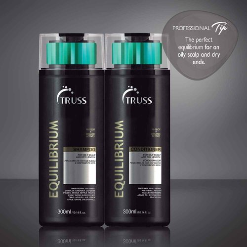 TRUSS Equilibrium Shampoo and Conditioner Set Bundle